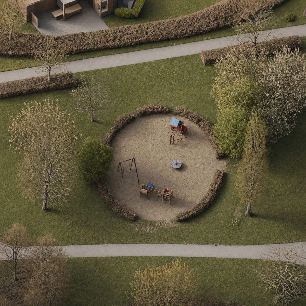 Legepladsen i Frederiksbjerg Bypark